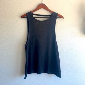 Charcoal gray Billabong tank top